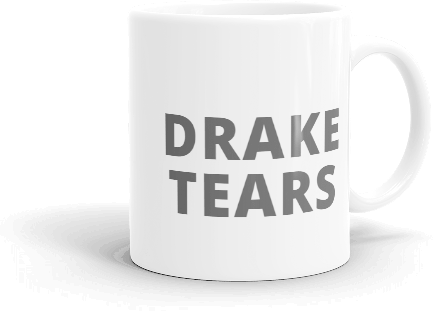 Drake Tears Mug - Coffee Cup Clipart (1000x1000), Png Download