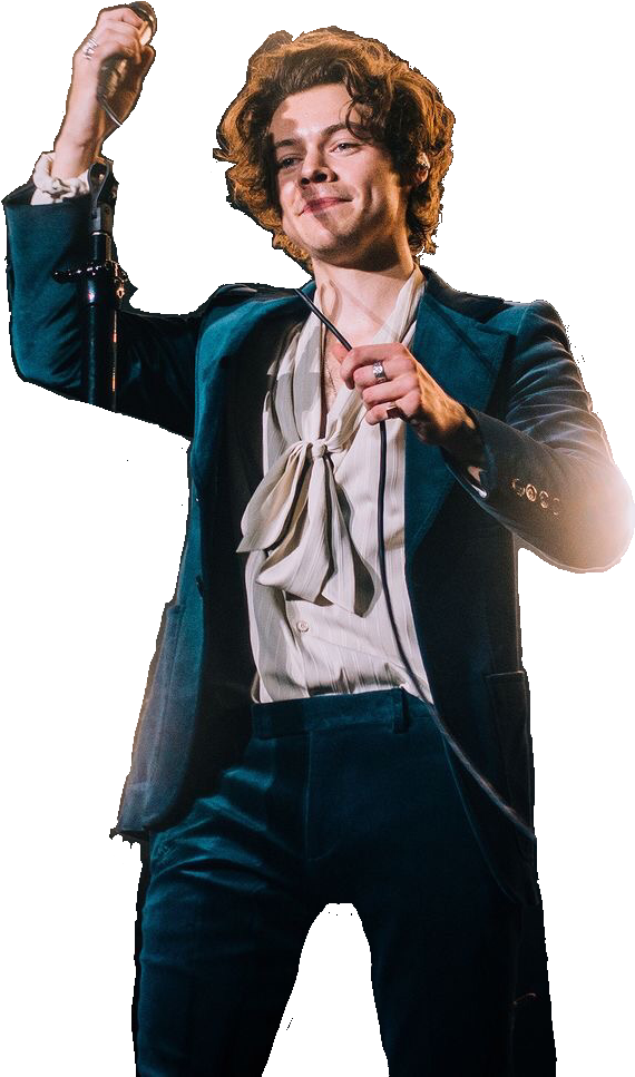 Harry Styles La Night 1 Clipart (750x1124), Png Download