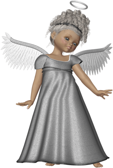 Dress Png, Fantasy Images, Silver Dress, Angels Among - Silver Angel Dress Clipart (588x600), Png Download