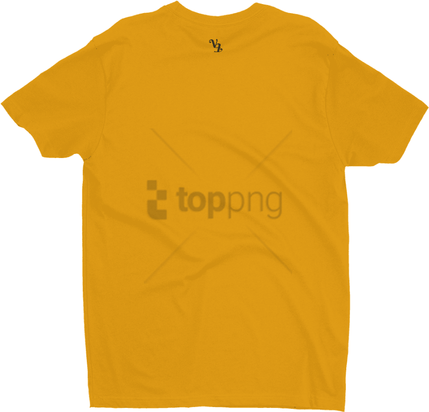 Free Png Download Emma Wiggle Shirt Png Images Background - Dark Yellow T Shirt Template Clipart (850x816), Png Download