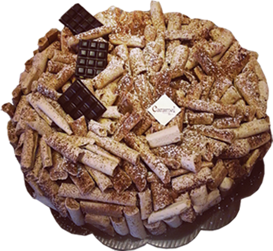 Choco Nest - Chocolate Cake Clipart (591x591), Png Download