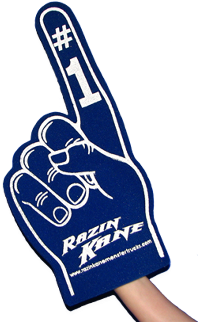 Png Foam Finger Transparent Foam Finger - Foam Finger Clipart (700x1033), Png Download