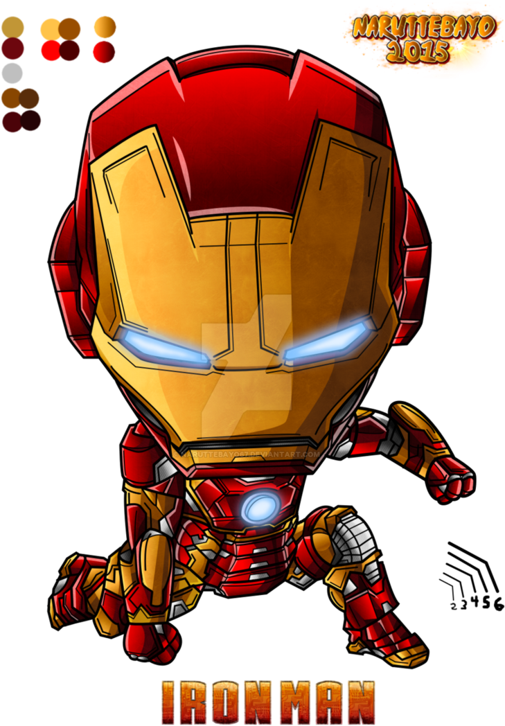 Picture Transparent Colo Ironman Fist Mark Clipart (729x1048), Png Download