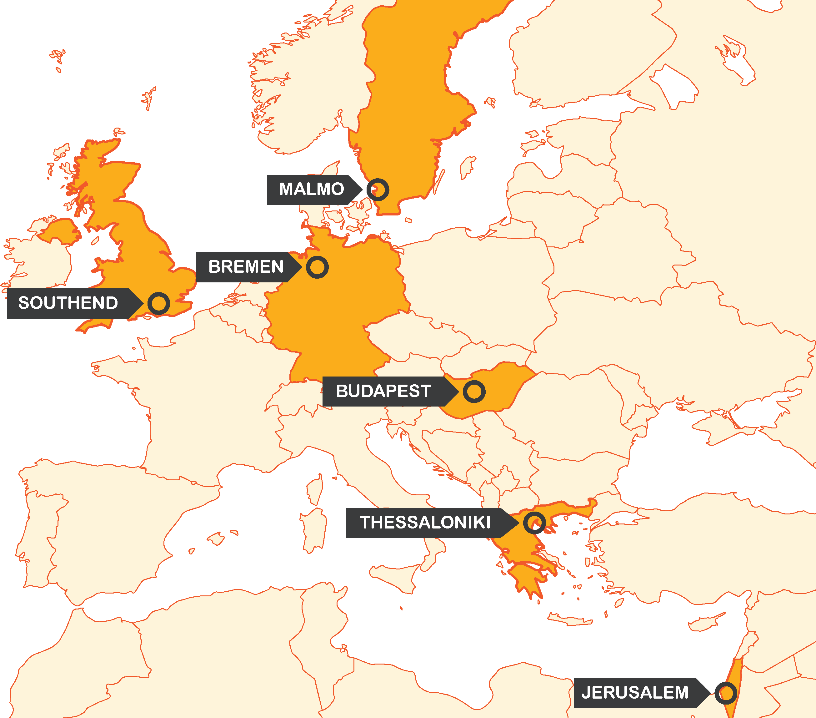 Twitter News - Detailed Map Of Europe Blank Clipart (2751x2295), Png Download