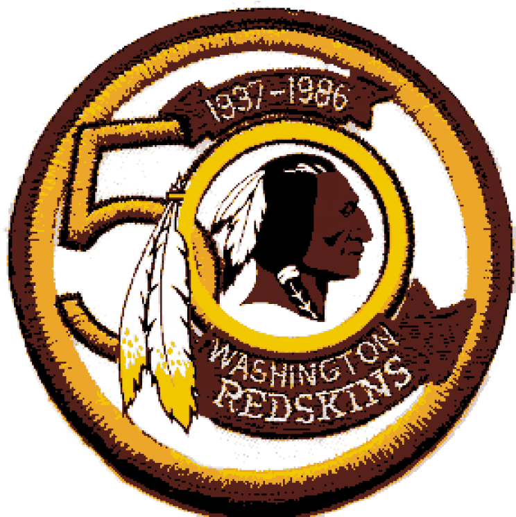 Washington Redskins Iron On Stickers And Peel-off Decals - Washington Redskins Clipart (750x930), Png Download