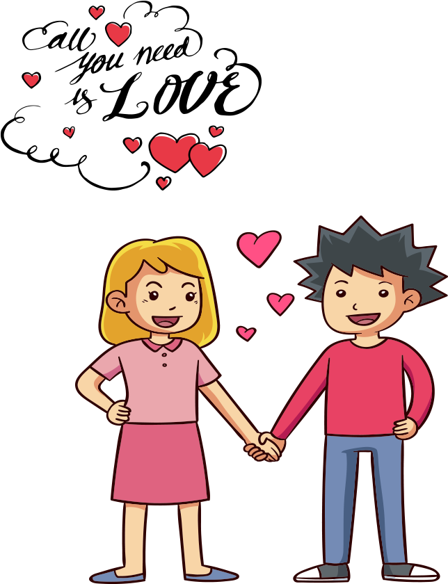 Happy Valentines Day Png Image - Valentine Day 2 Line Shayari Clipart (1000x1000), Png Download