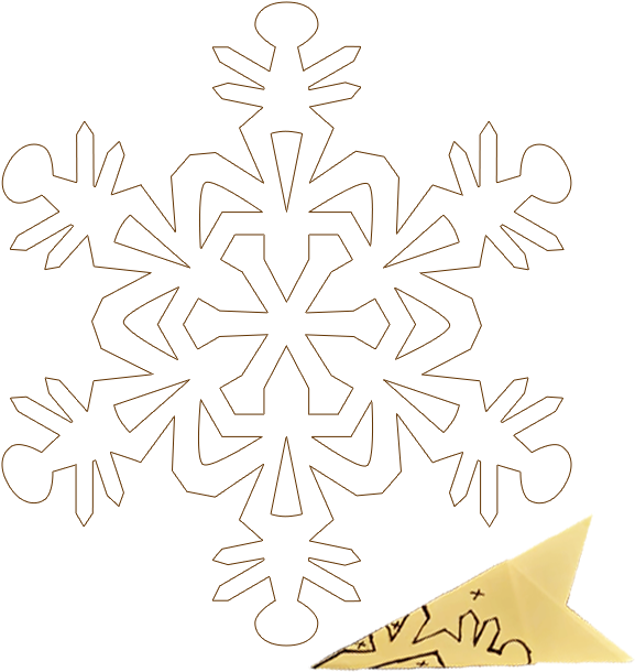 Click Here To Download Snowflake With Clear Background - Snowflake Clipart (640x640), Png Download