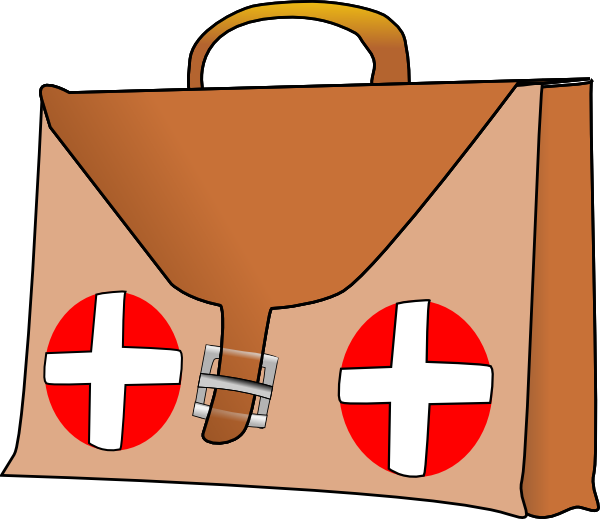 First Aid Clip Art At Clker Com - Animated First Aid Kit - Png Download (600x519), Png Download