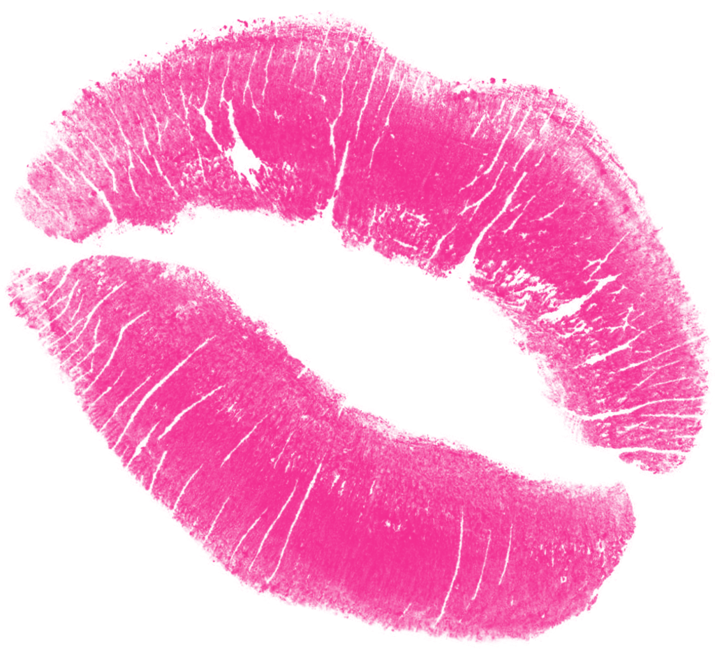 #lips #kiss #girly #makeup #lipstick #pink #freetoedit - Pink Png Lips Clipart (1024x929), Png Download