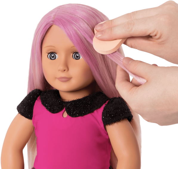 Adeline 18-inch Hair - Adeline Our Generation Doll Clipart (600x600), Png Download