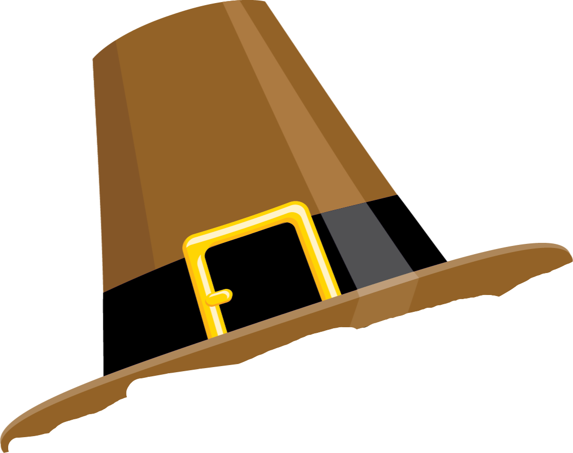 Pilgrim Hat Clipart (1120x886), Png Download
