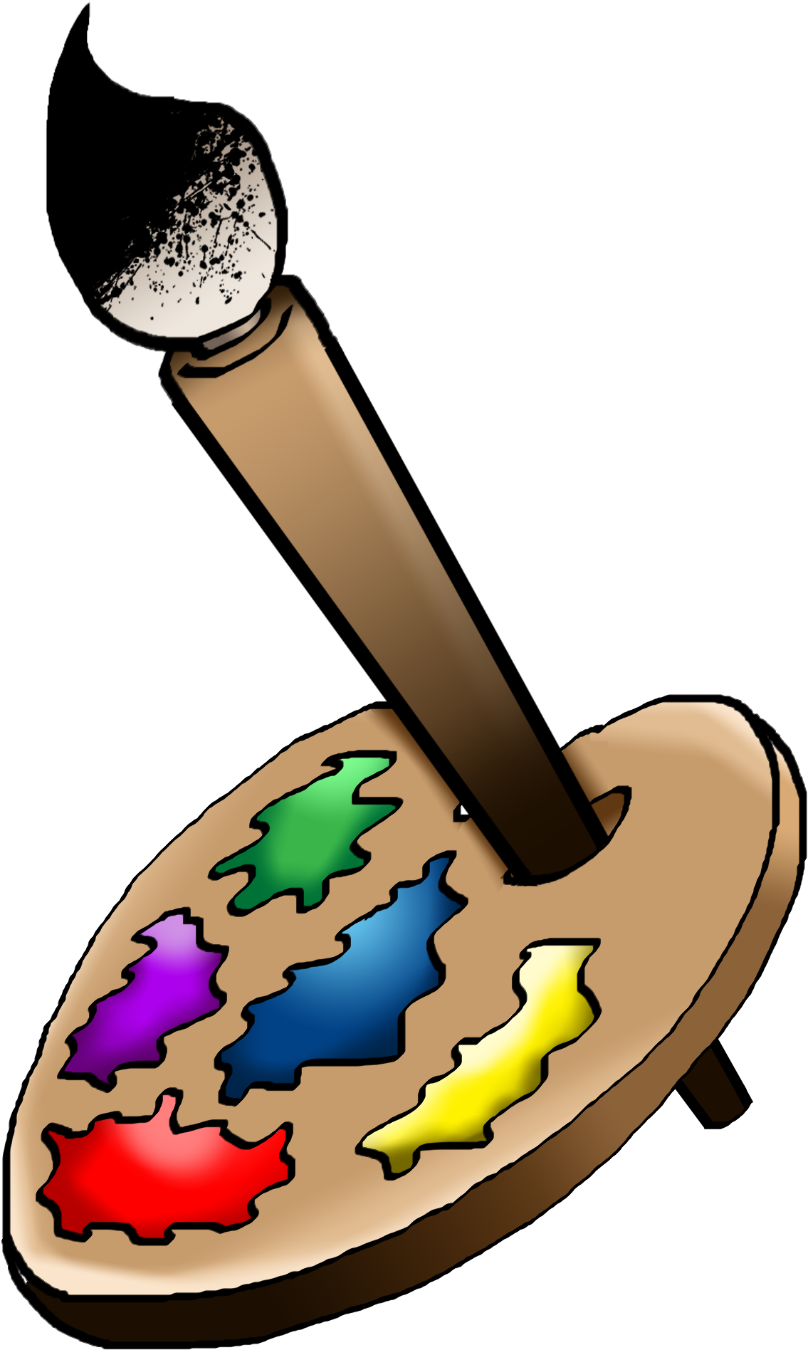 Artist Clipart - Visual Arts Clipart - Png Download (1379x2049), Png Download