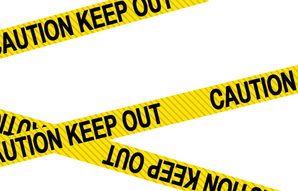 Crime Tape Png Clipart (960x614), Png Download