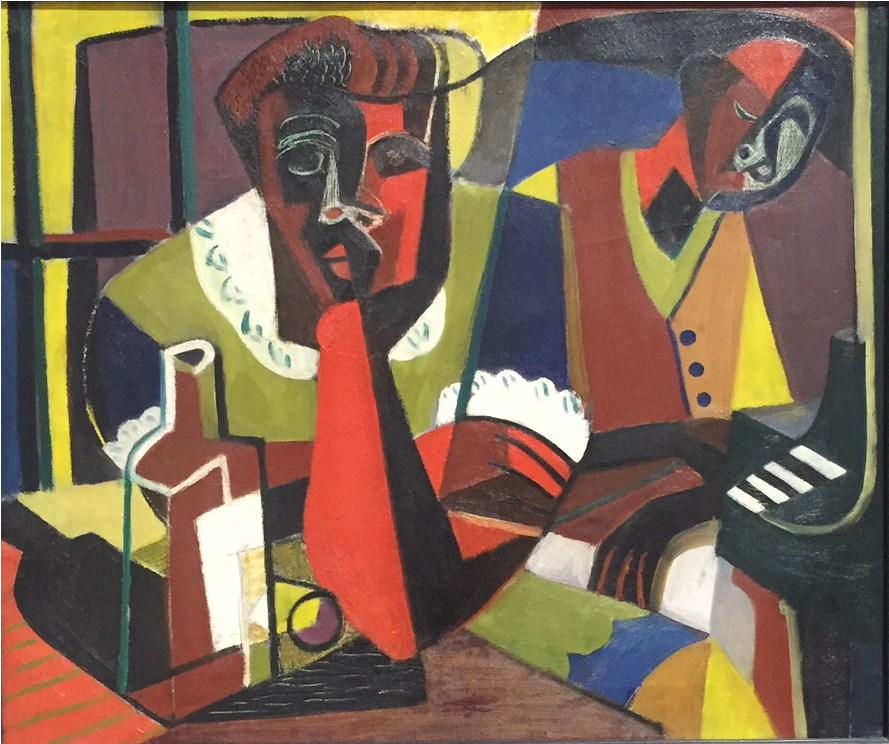 Untitled Couple Charles Henry Alston C 1945 50 - Artist Charles Henry Alston Clipart (1280x1254), Png Download