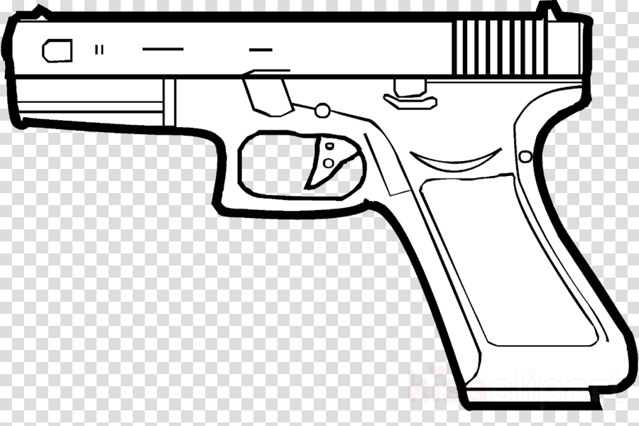 Beautiful Magazine, Gun, Transparent Png Image & Clipart - Plantilla De Pistola Glock 17 (900x600), Png Download