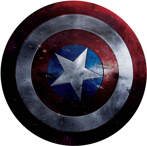 Sticker 45953270 27 Sticker 45953270 29 Sticker - Captain America Shield Wallpaper 4k Clipart (574x570), Png Download