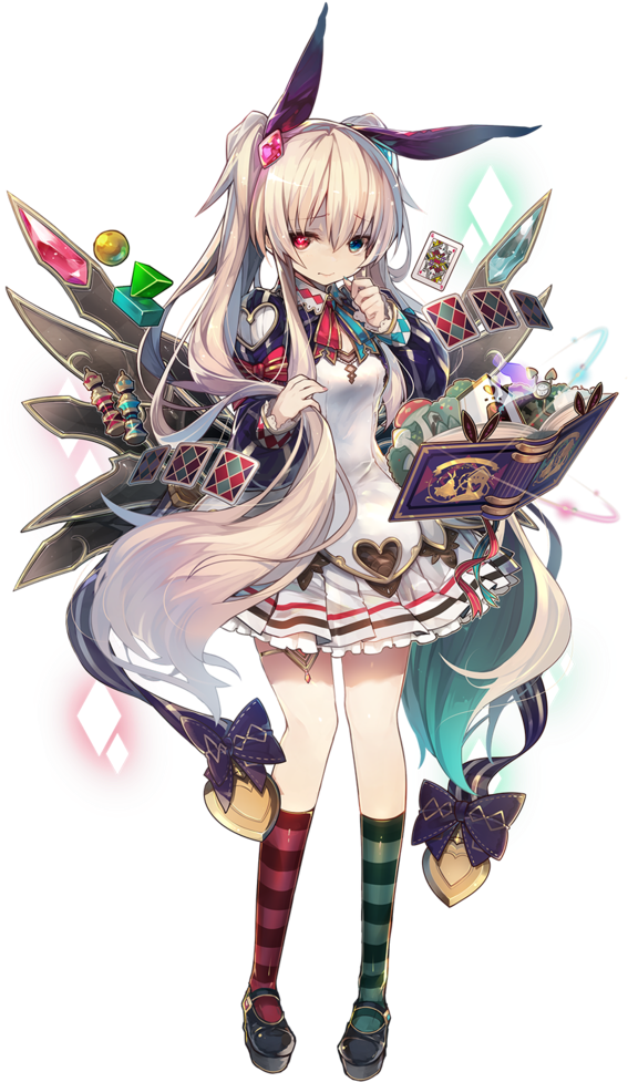 Anime Girl - グリム ノーツ アリス カオス Clipart (640x1024), Png Download