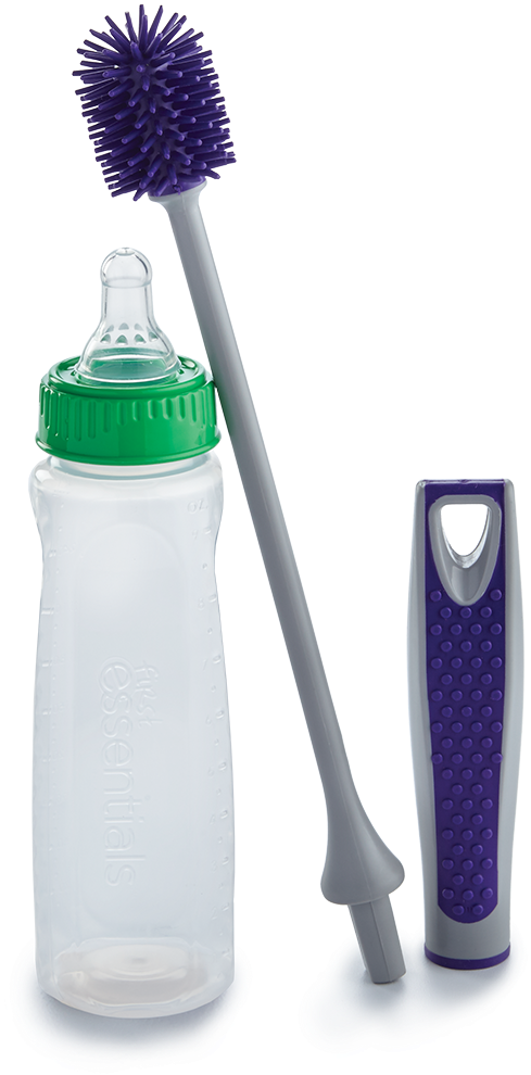 Bottle Brush Extension Baby Bottle - Cosmetics Clipart (1000x1000), Png Download