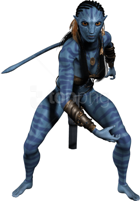 Avatar Neytiri Png - Avatar 3d Model Free Clipart (480x689), Png Download