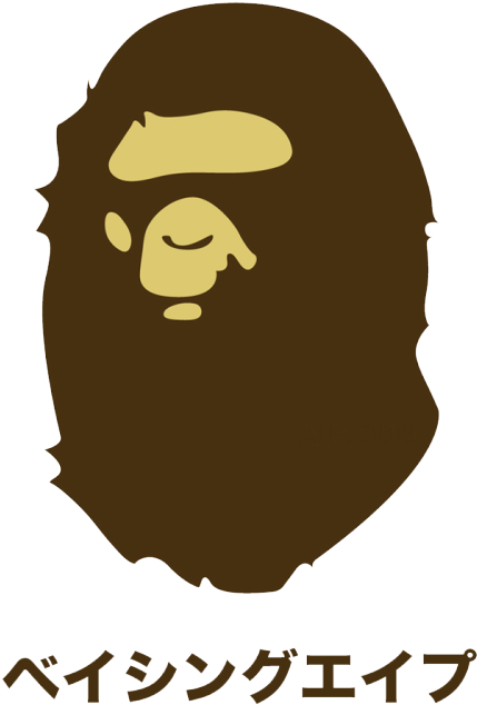 Transparent Bape Head - Bape Brand Clipart (500x714), Png Download