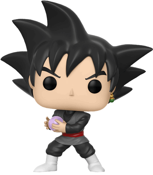 Black Goku Pop Vinyl Figure - Dragon Ball Goku Black 314 Png Clipart (600x600), Png Download