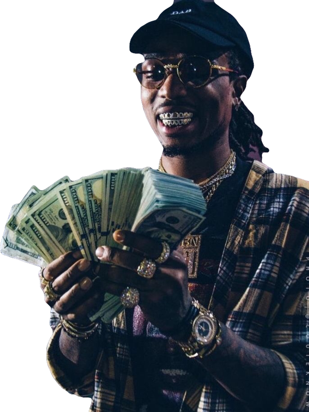 #quavo #migos #freetoedit - Iphone 7 Quavo Clipart (1024x1367), Png Download