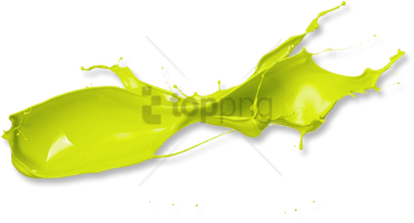 Free Png Color Splash Png Png Image With Transparent - Green Color Splash Png Clipart (850x459), Png Download
