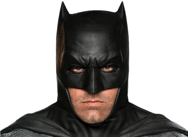 Batman Mask Clipart Cyborg - Batman Christian Bale Ben Affleck - Png Download (640x480), Png Download