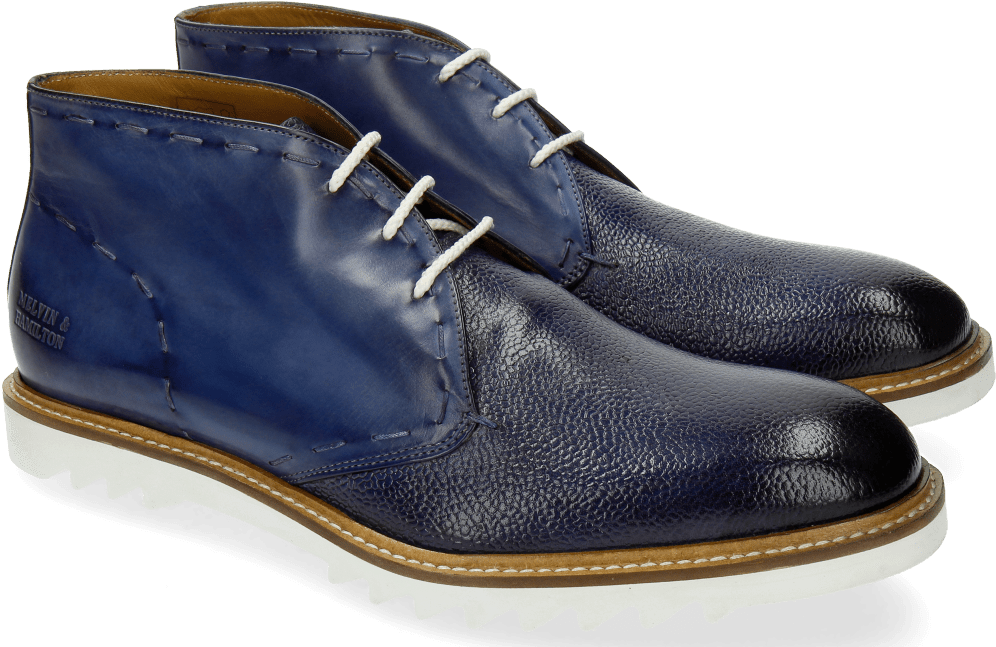 Ankle Boots Felix 2 Scotch Grain Moroccan Blue Rp 17 - Suede Clipart (1024x1024), Png Download