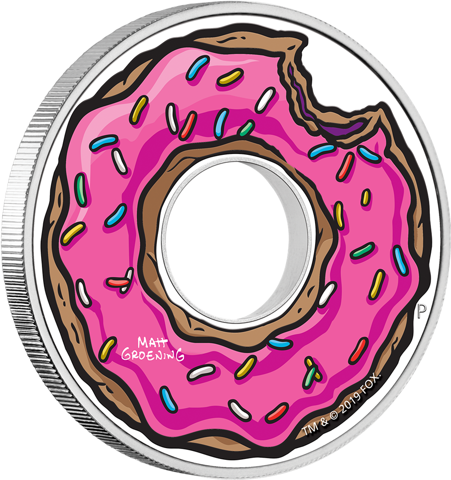 Iktuv21986 1 - Simpsons Coins Perth Mint Clipart (1024x1024), Png Download