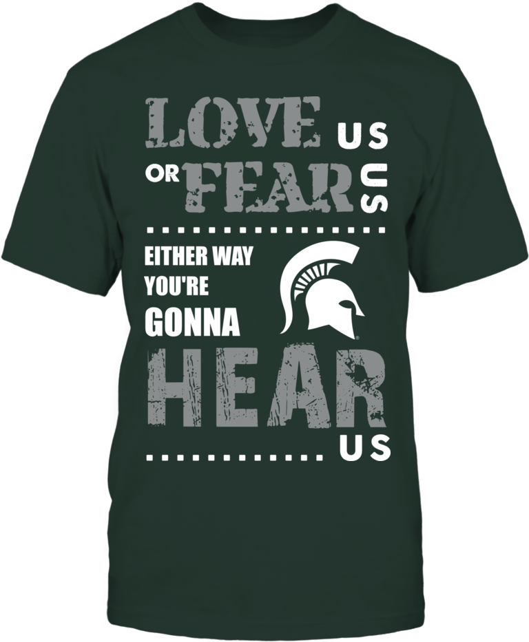 Michigan State Spartans - Active Shirt Clipart (1000x1000), Png Download