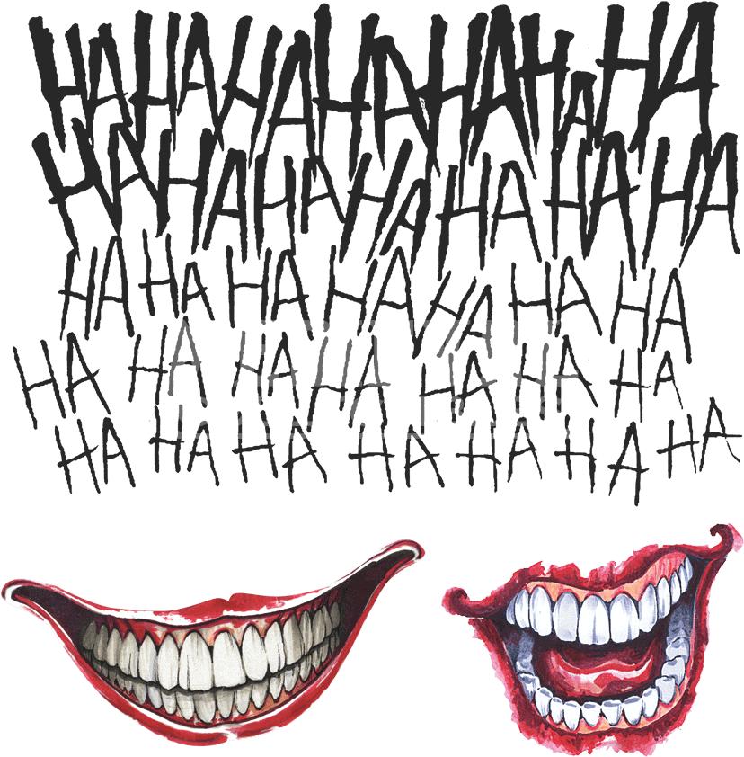 Joker Tattoo Kit - Suicide Squad Joker Hand Tattoo Clipart (828x842), Png Download