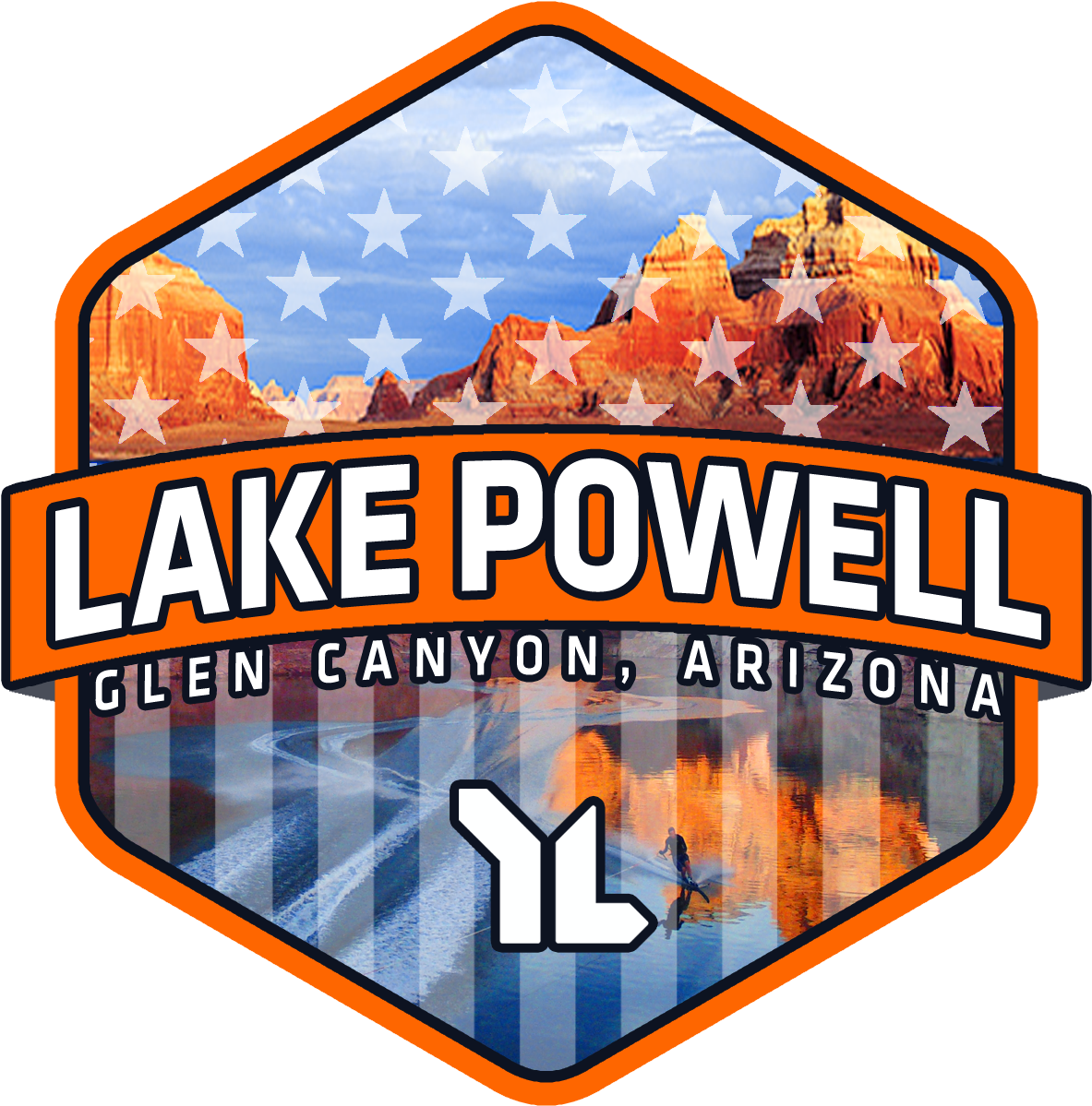 Lake Powell Logo - Lake Powell Clipart (1200x1200), Png Download