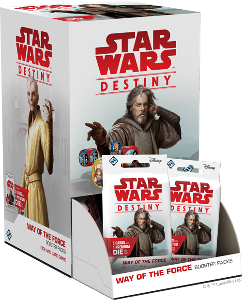 Hello Destiny Fans, Fantasy Flight Games Just Announced - Star Wars Destiny Booster Box Clipart (500x620), Png Download