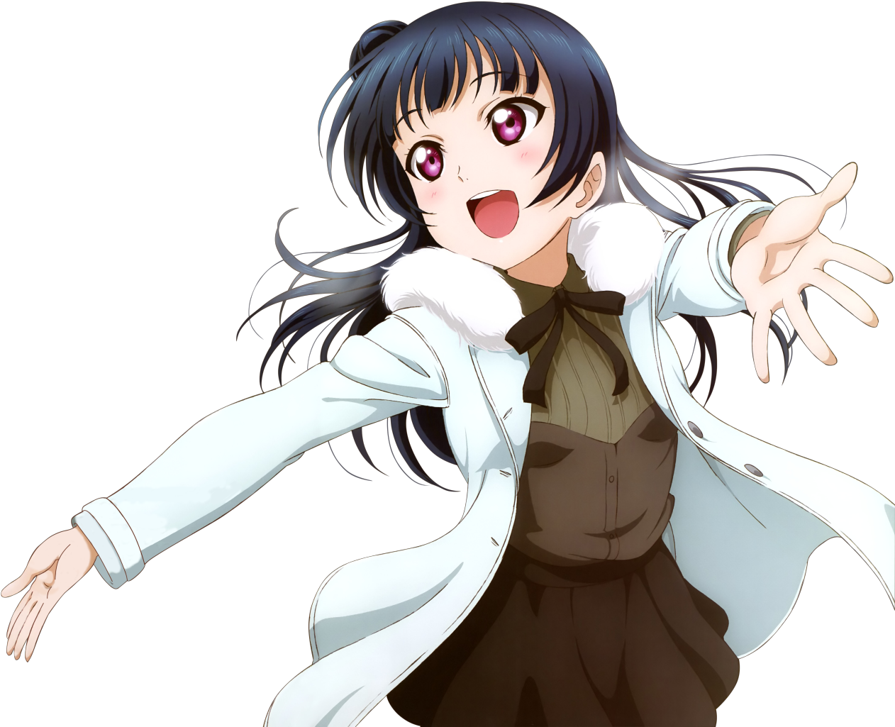 Is This Your First Heart - Love Live Sunshine Yohane Png Clipart (1280x1050), Png Download
