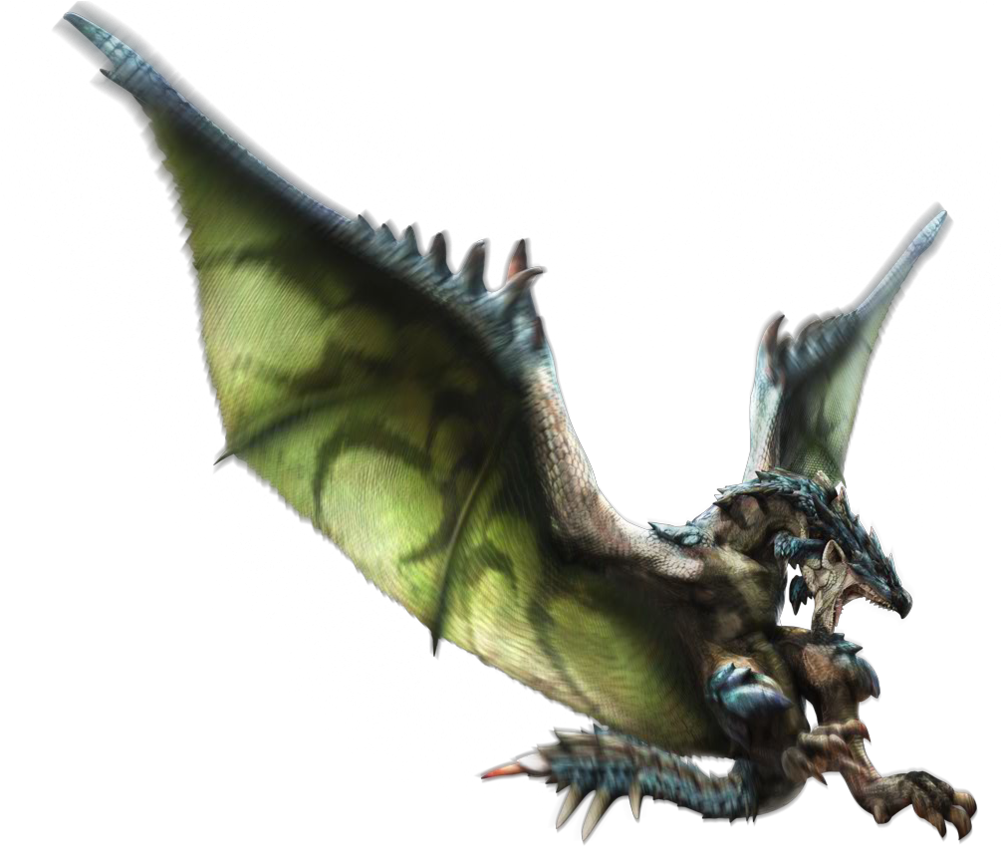 Azure Rathalos Are A Subspecies Of Rathalos Introduced - Monster Hunter World Rathalos Azur Clipart (1000x870), Png Download