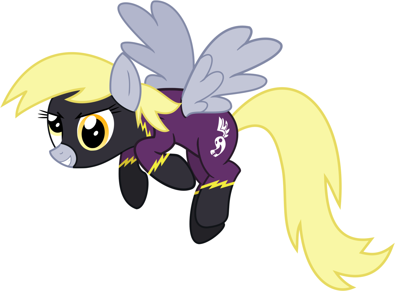 Derpy Hooves Pony Twilight Sparkle Rarity Rainbow Dash - Cartoon Clipart (1586x1171), Png Download