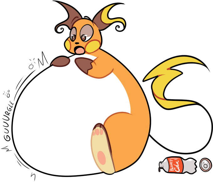 Raichu Soda Inflation By Inflationdex-dahaev9 - Cartoon Clipart (679x580), Png Download