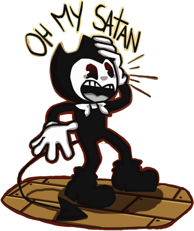 Oh My Satan By Tayaknight57 - Cartoon Clipart (897x890), Png Download