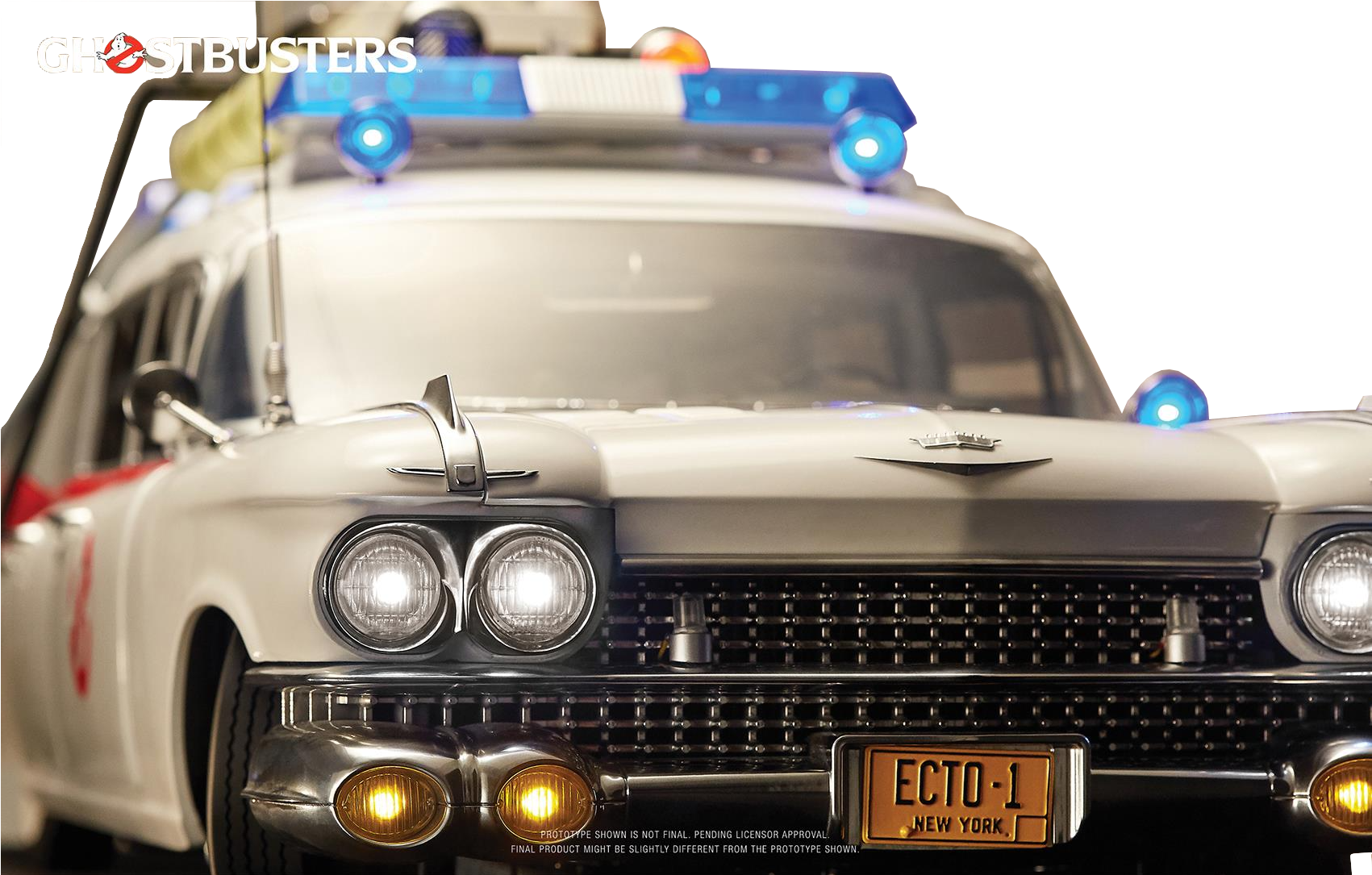 Blitzway Ghostbuster Ecto 1 Toyslife - Classic Car Clipart (1700x1202), Png Download