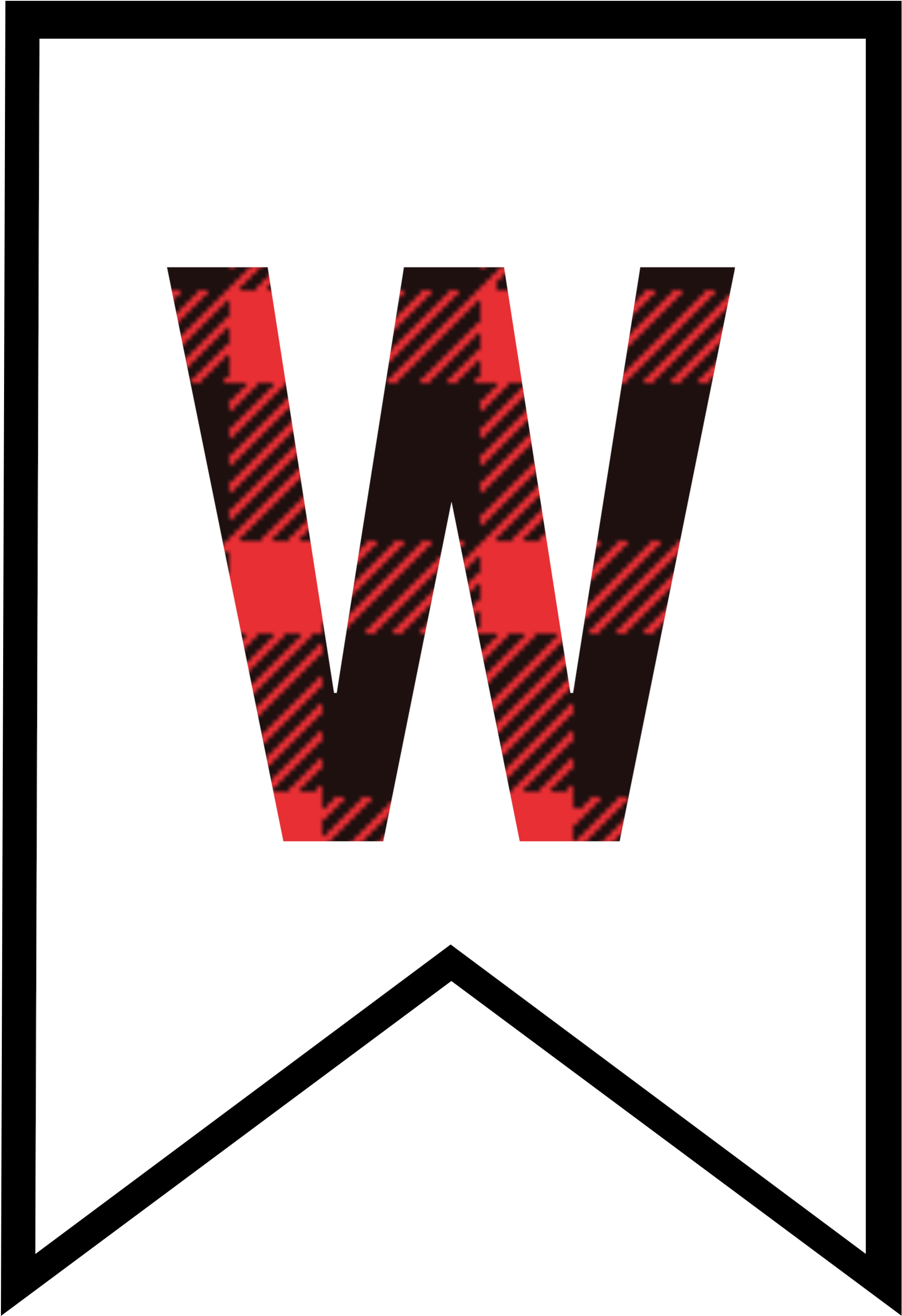 14 Free Memorial Day Party Printables And Ideas - Christmas Plaid Banner Printable Clipart (2083x2986), Png Download