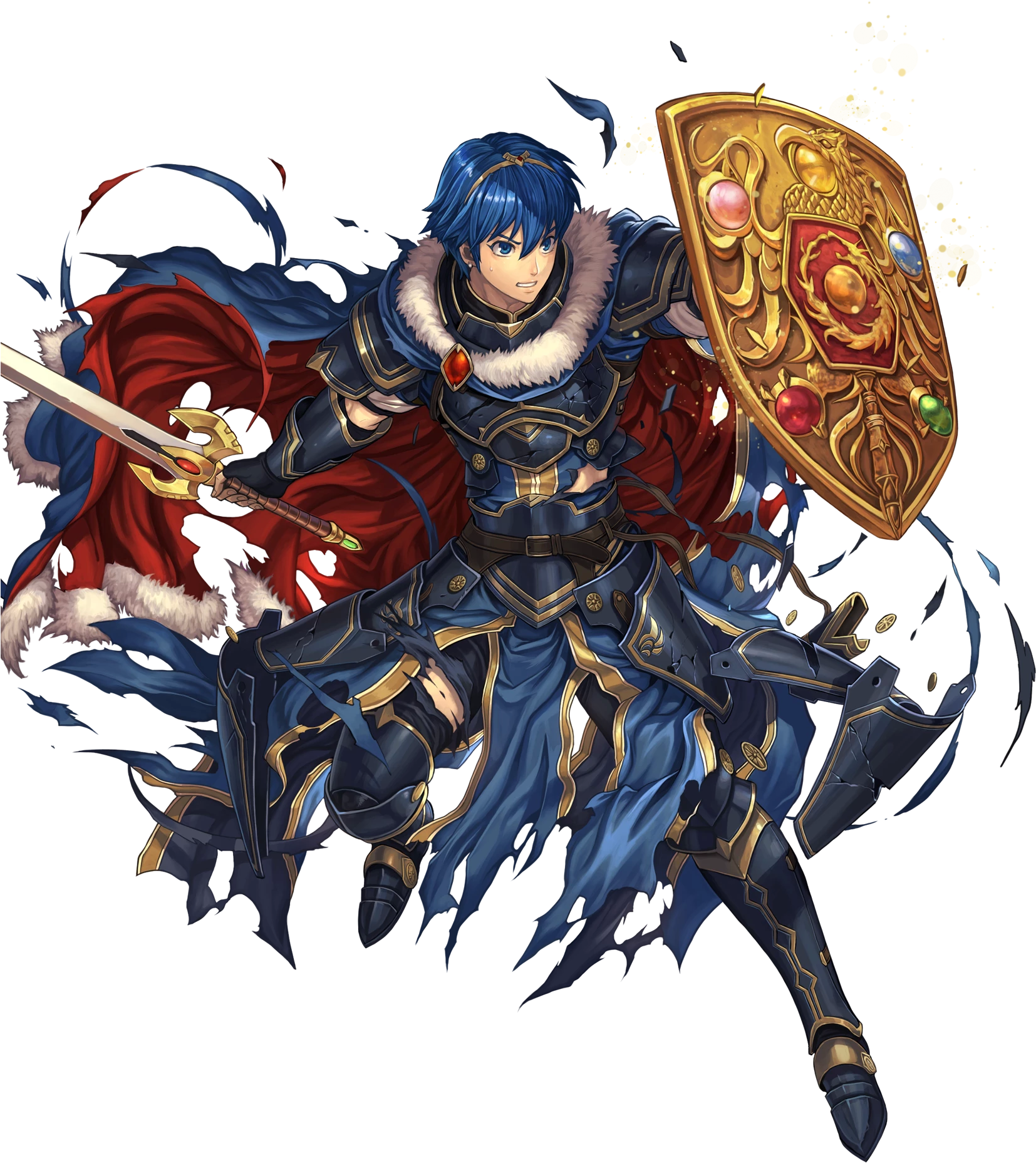 Danbooru - Fire Emblem Heroes Marth Clipart (1684x1920), Png Download