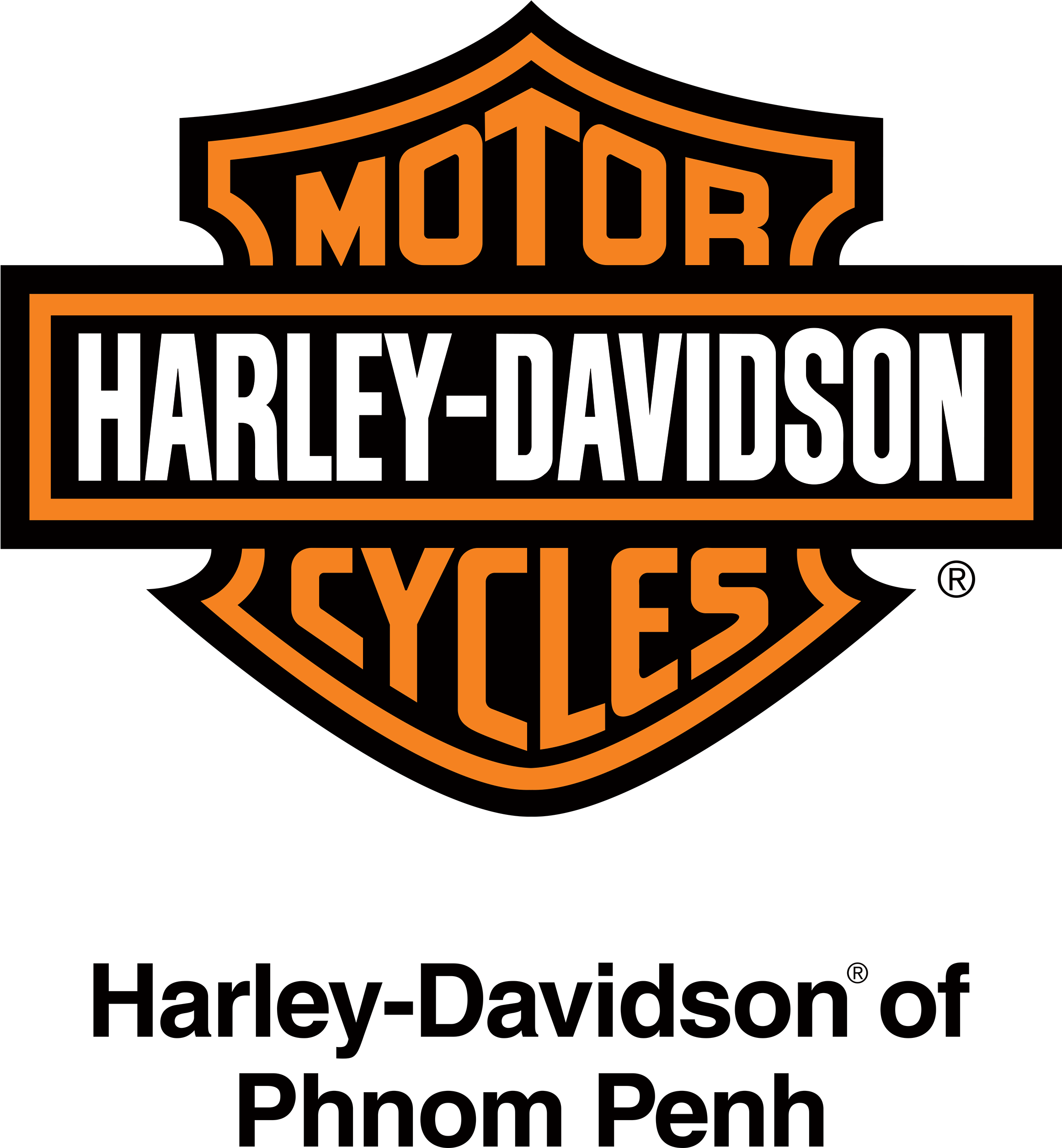 Official Harley Davidson Logo Clipart (2805x2805), Png Download