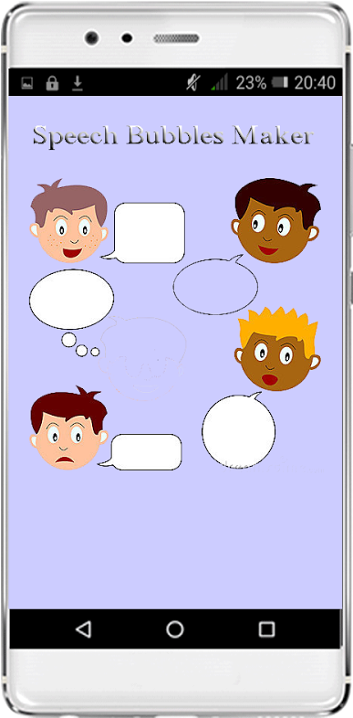X - - Boy With Speech Bubble Clipart (600x900), Png Download