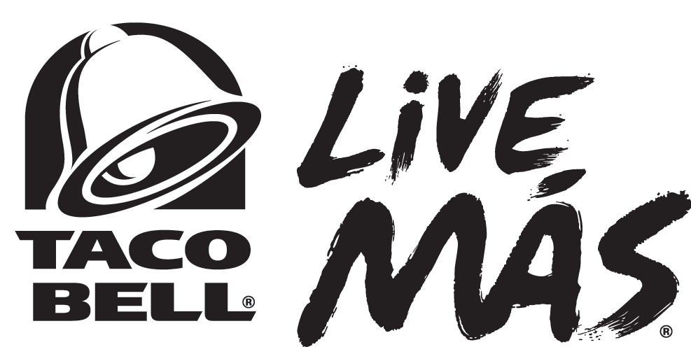 Taco Bell - Taco Bell Live Mas Png Clipart (987x496), Png Download