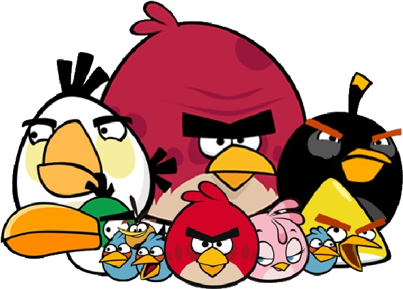 Angry Birds Clipart - All Angry Birds Drawing - Png Download (600x600), Png Download