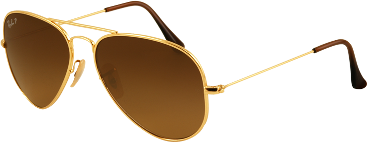 Aviator - Sunglasses - Png - Ray Ban Sun Glasses Png Clipart (760x430), Png Download