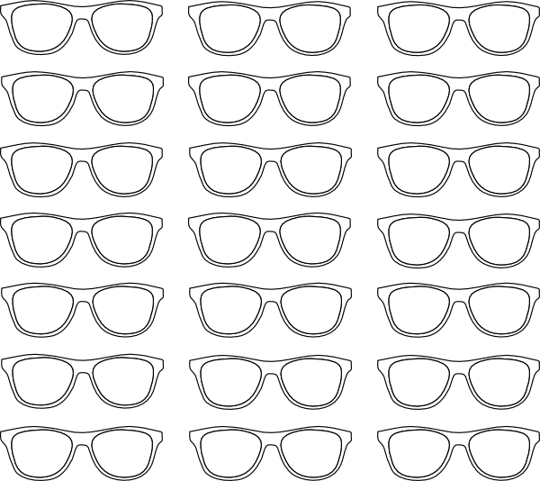 Ray Ban Aviators Pink Frames Png Download Clipart (600x534), Png Download