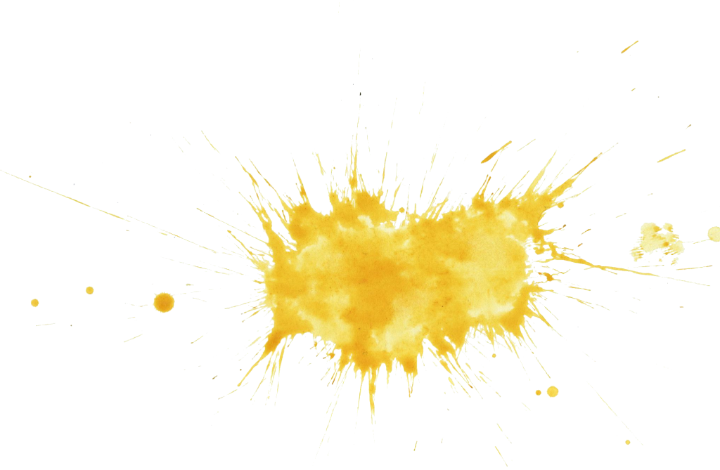 20 Yellow Watercolor Splatter - Sparkler Clipart (1024x669), Png Download