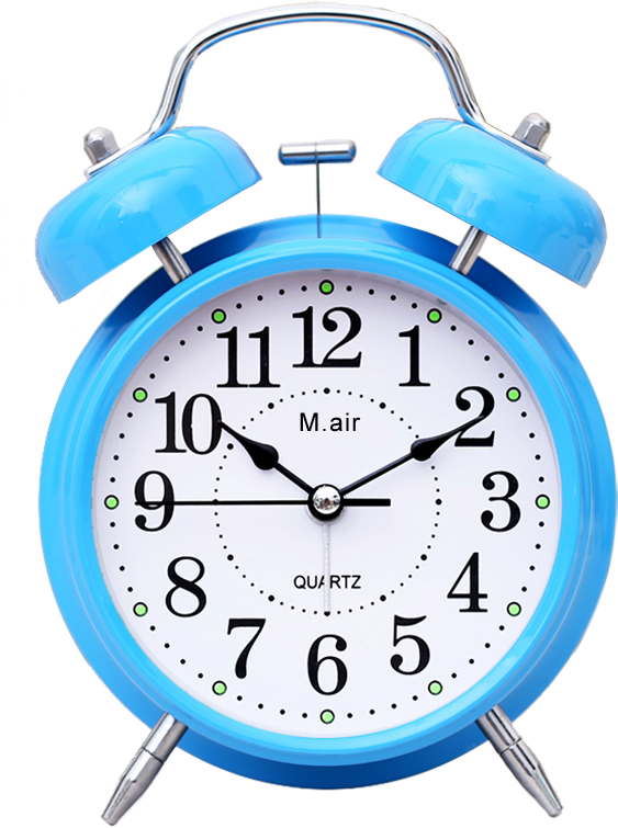 Small Simple Blue Trumpet Flowers Blue Trumpet Simple - Cartoon Half Past Ten Clipart (800x800), Png Download